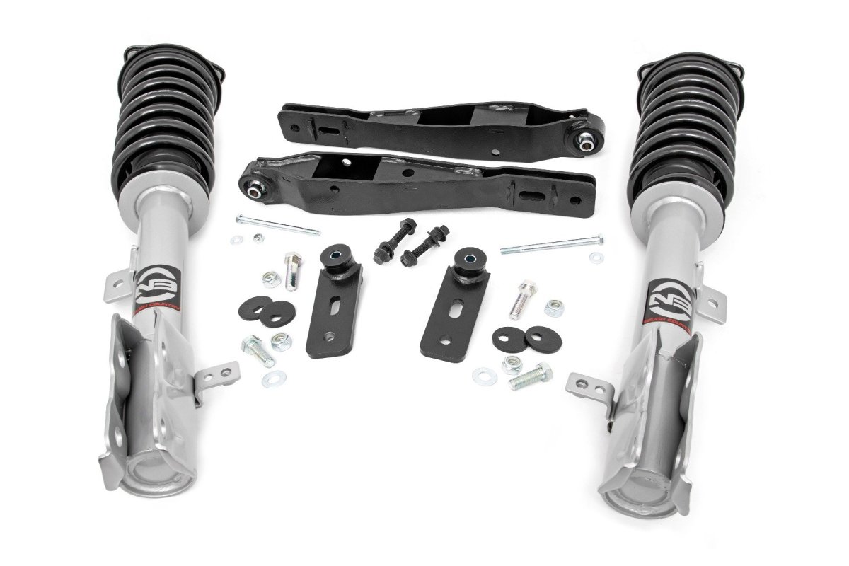 Jeep Patriot Suspension Lift Kit - Front - Rough Country - 2 Inch Lift Kit | N3 Front Struts - '10-'17